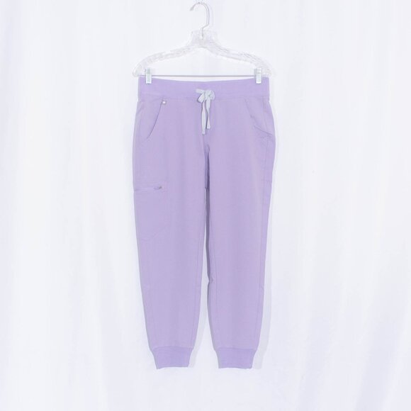 NWT FIGS Zamora Jogger Scrub Pants in Lavender Dew Size S - Picture 2 of 6